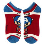 Marvel Chibi Avengers 5 Pair Ankle Socks