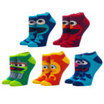 Sesame Street Chibi Character 5 Pack Ankle