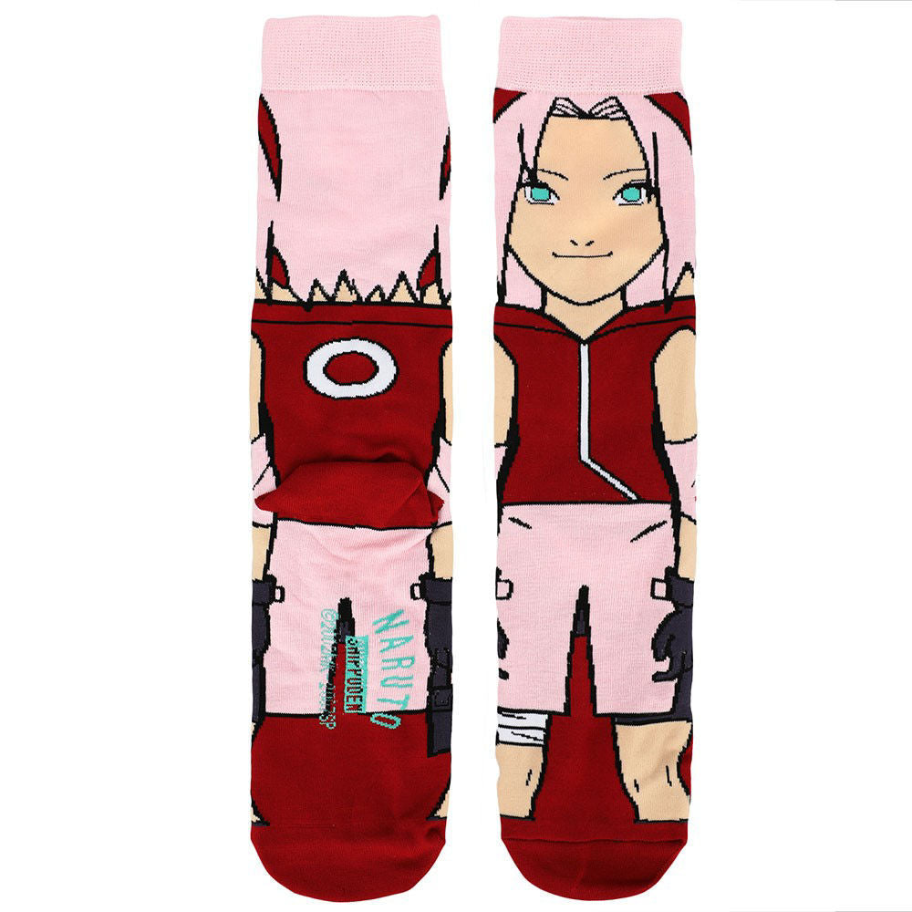 Naruto Sakura 360 Characters Socks