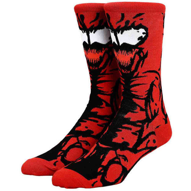 Marvel Carnage 360 Character Socks