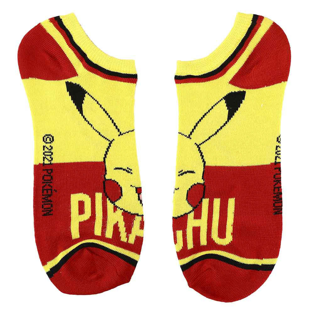 Pokemon Character Names 6 Pack Ankle Socks