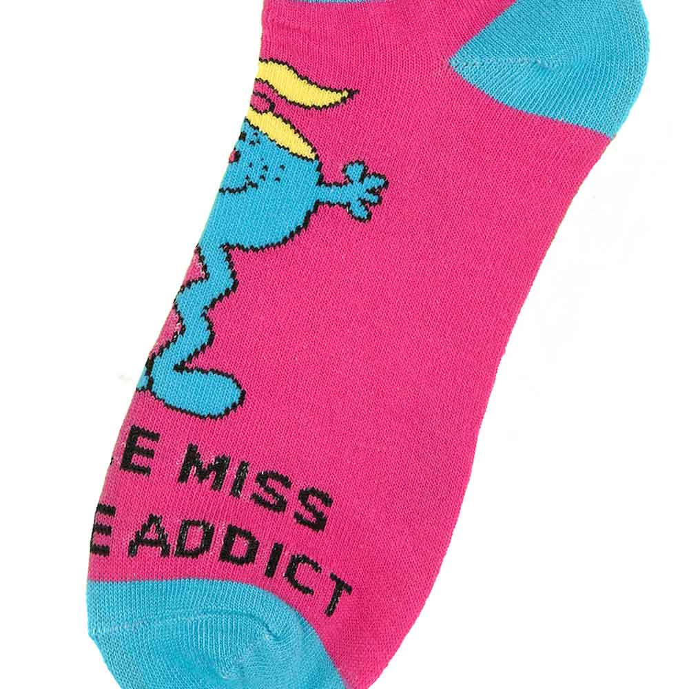Little Miss Character 5 Pair Ankle Socks