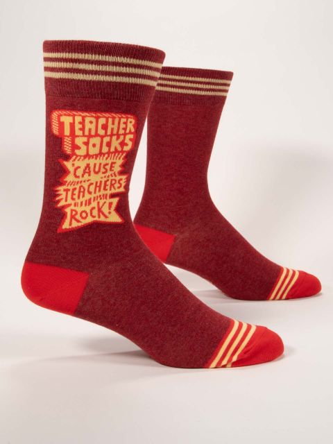 Teacher Socks Cause Teachers Rock!