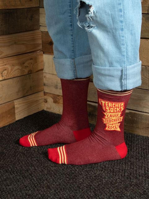 Teacher Socks Cause Teachers Rock!