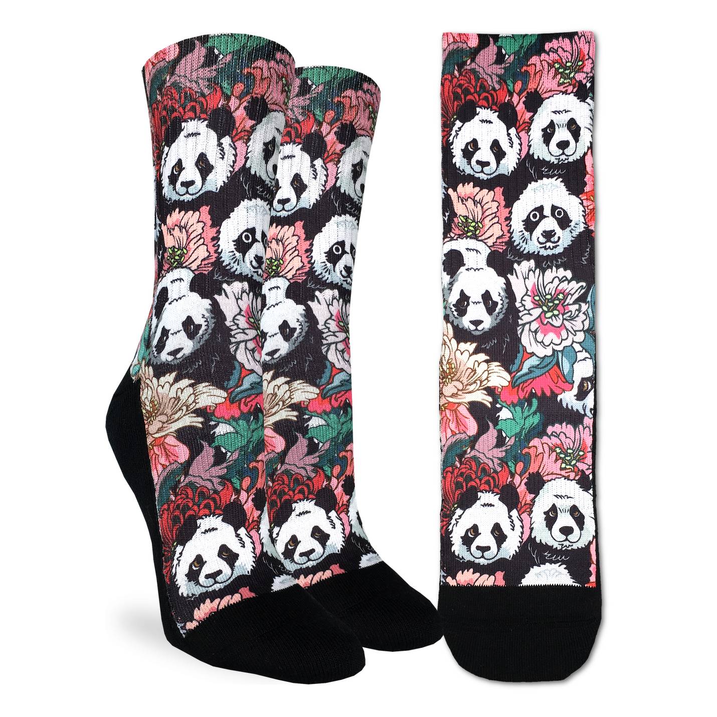 Floral Pandas