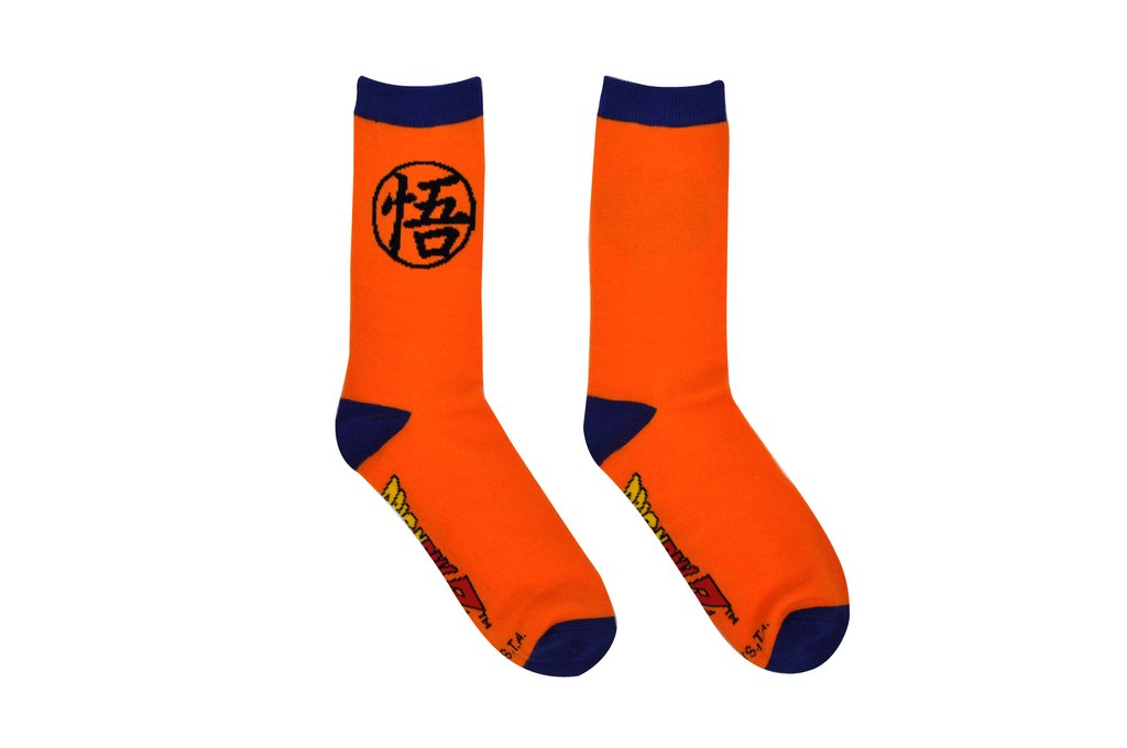 Dragon Ball Z Just Saiyan 2 Pair Pack Crew Socks