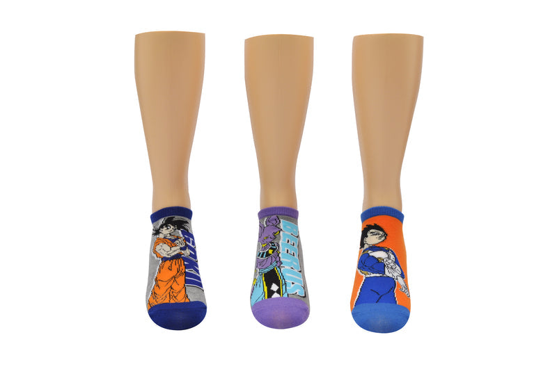 Dragon Ball Super 3 Pair Pack Lowcut Socks