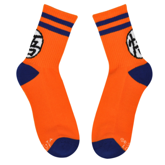 Dragon Ball Super Goku Symbol Athletic Anklet Socks