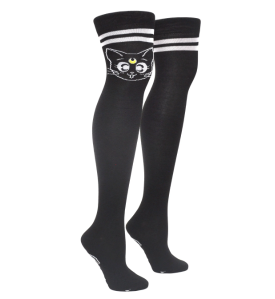 Sailor Moon Luna Thigh High Sock