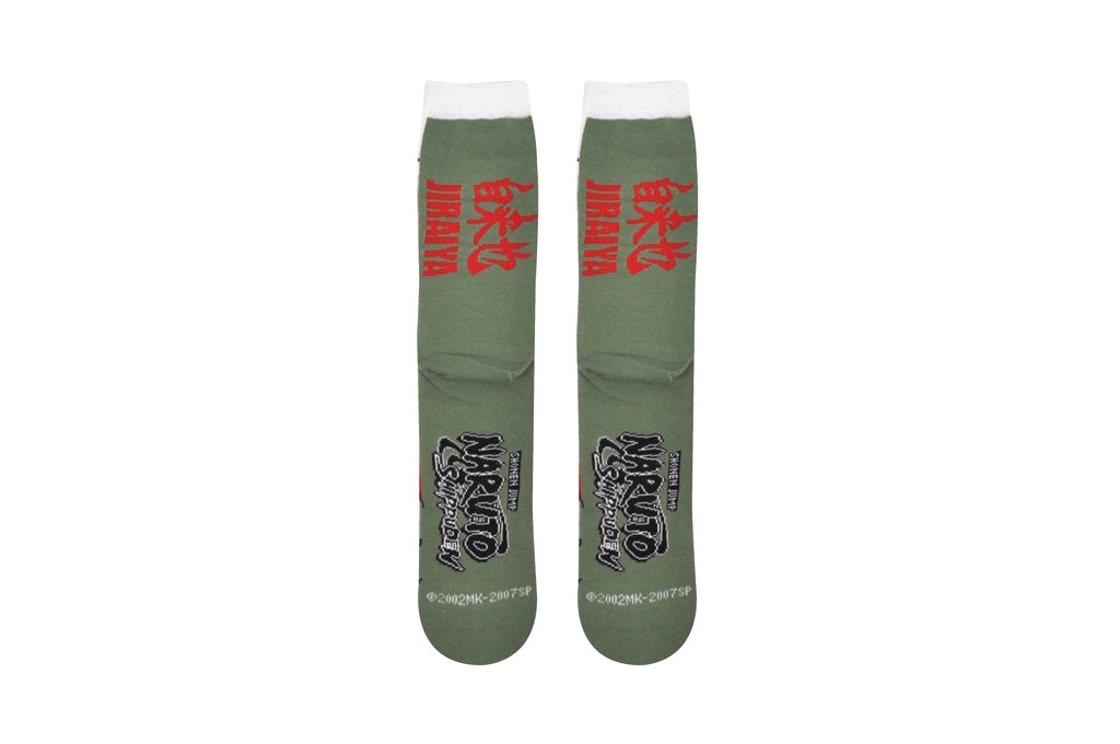 Naruto Shippuden Jiraiya Crew Socks