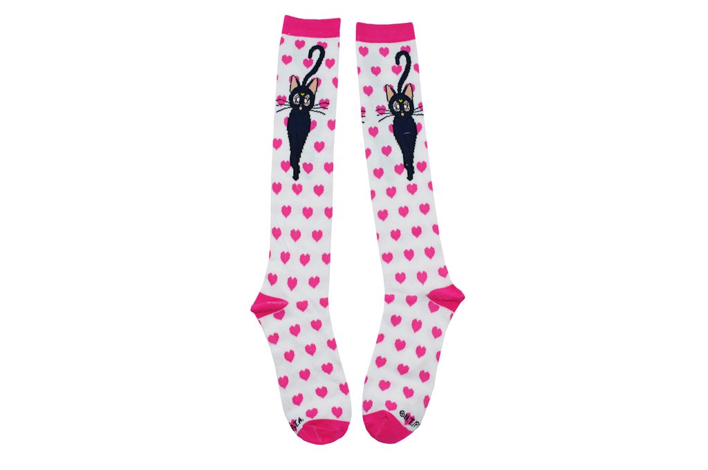 Sailor Moon Luna Heart Knee-High Socks