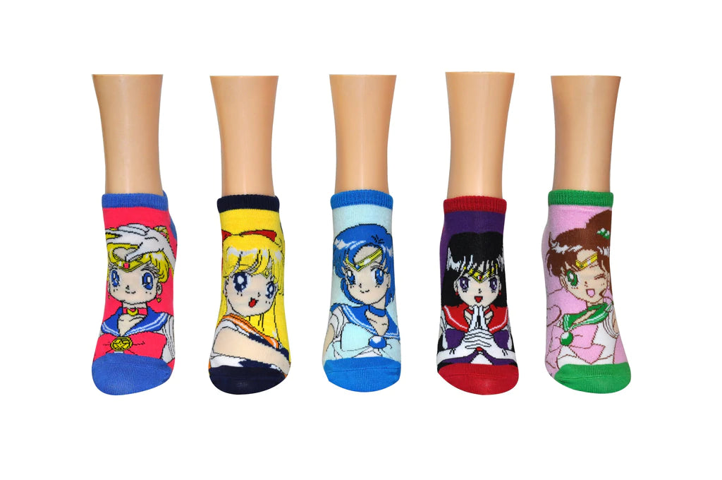 Sailor Moon Character 5 Pack Lowcut