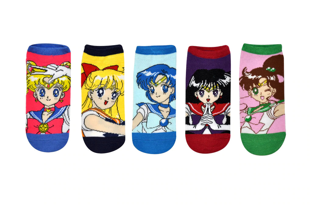 Sailor Moon Character 5 Pack Lowcut