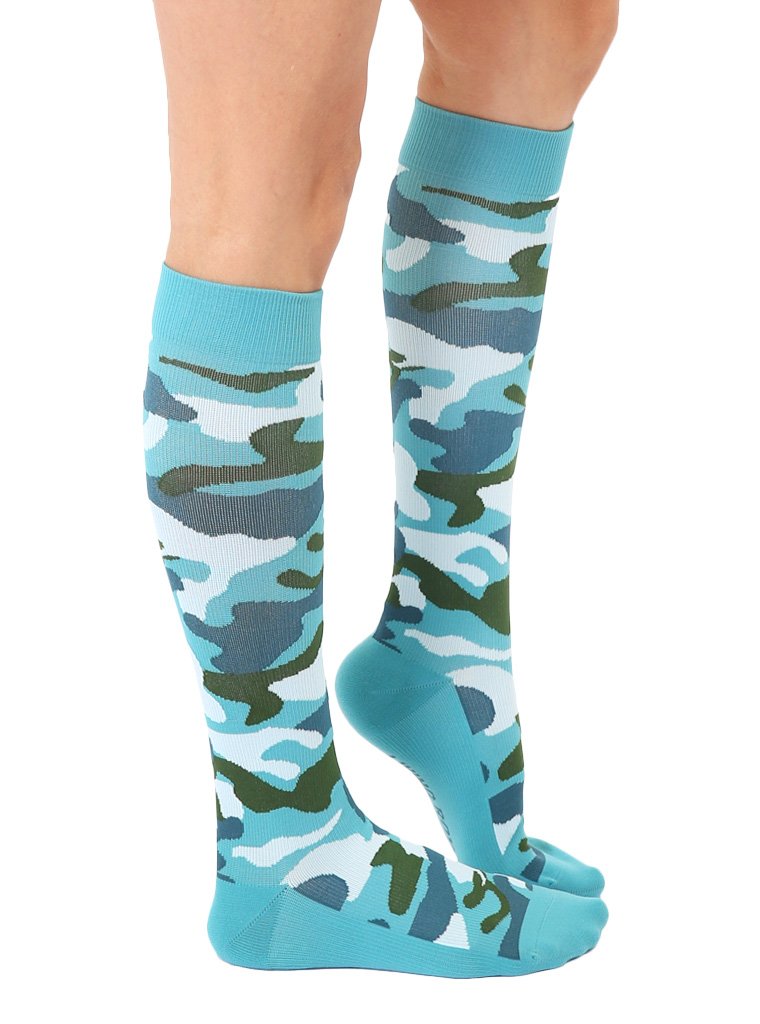 Blue Camo Compression