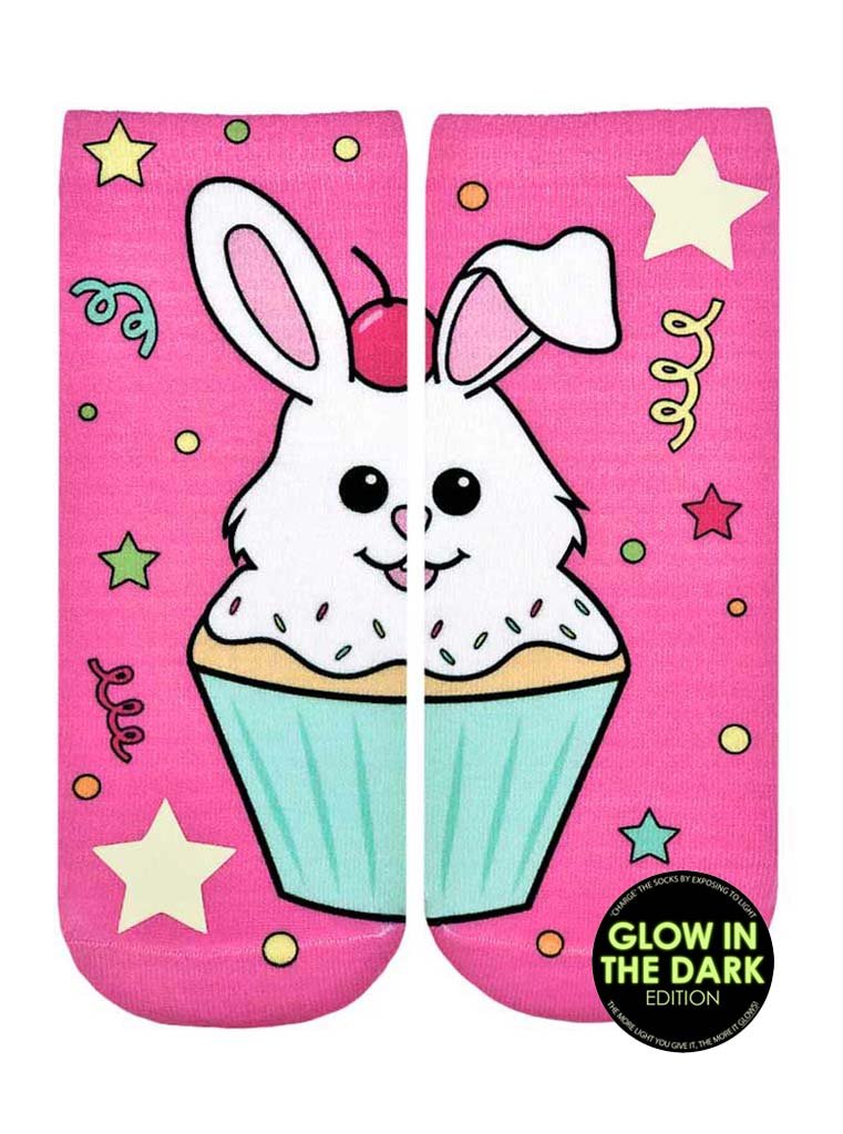 Cupcake Bunny Glow Ankle