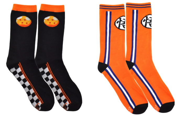 Dragon Ball Super Streetwear 2 Pair Pack Crew Socks