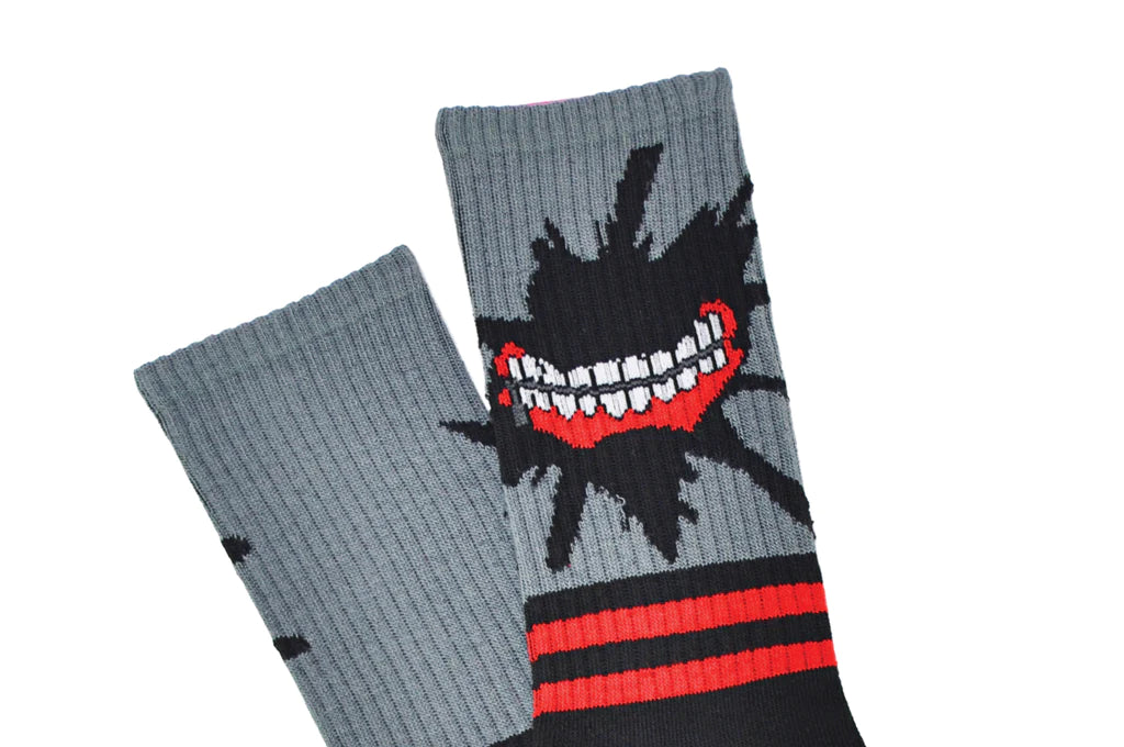 Tokyo Ghoul Mouth Athletic Crew Sock