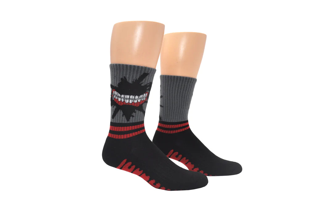 Tokyo Ghoul Mouth Athletic Crew Sock