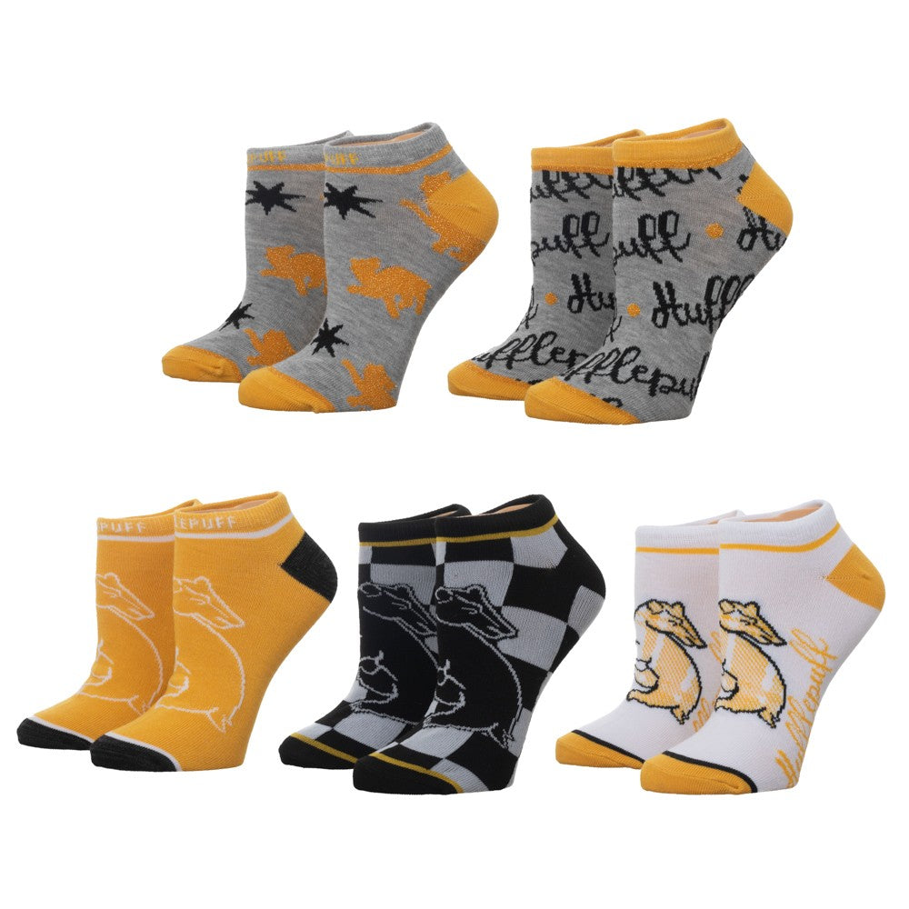 Harry Potter Hufflepuff 5 Pack Ankle