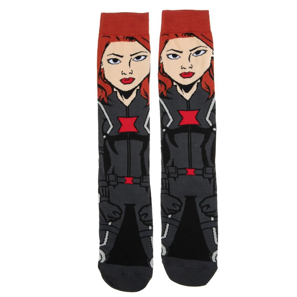 Black Widow 360 Characters Socks