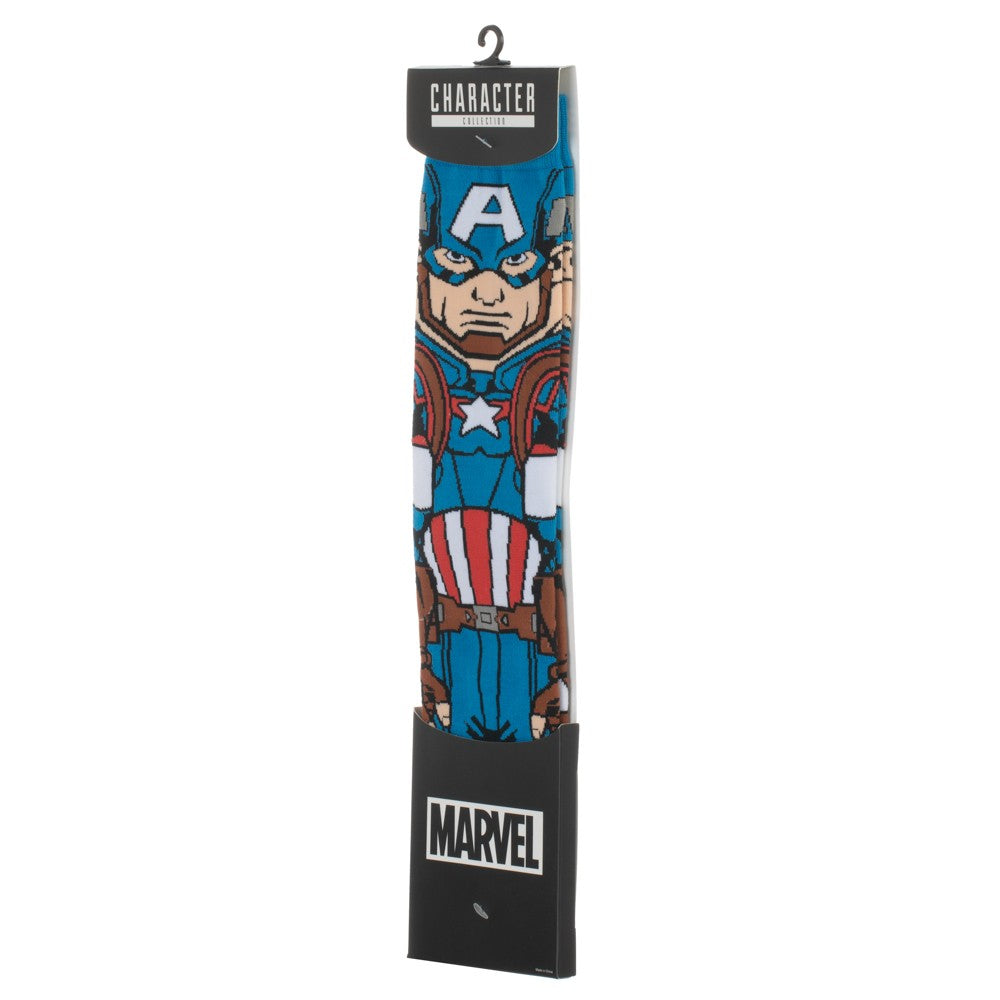 Captain America 360 Character Socks