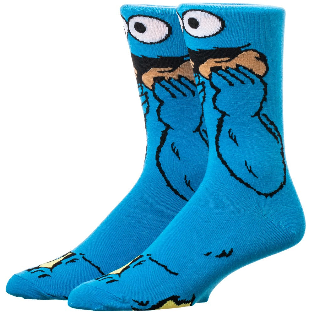 Cookie Monster 360 Character Socks