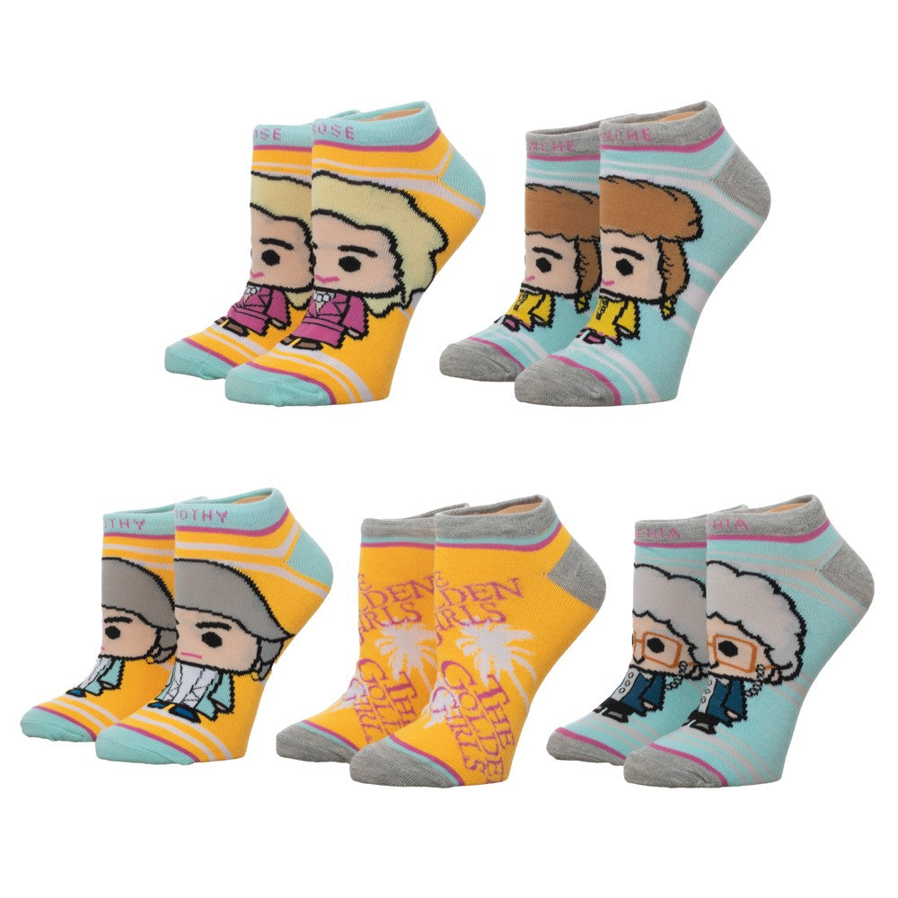 Golden Girls Juniors 5 Pack Ankle