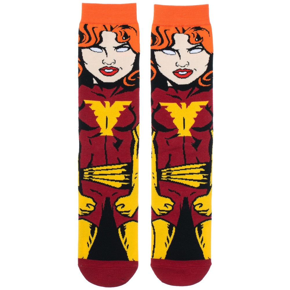 Dark Phoenix 360 Character Socks