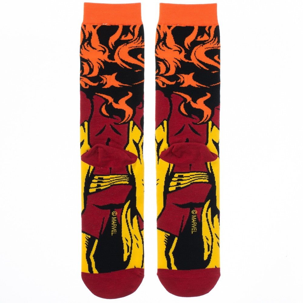 Dark Phoenix 360 Character Socks