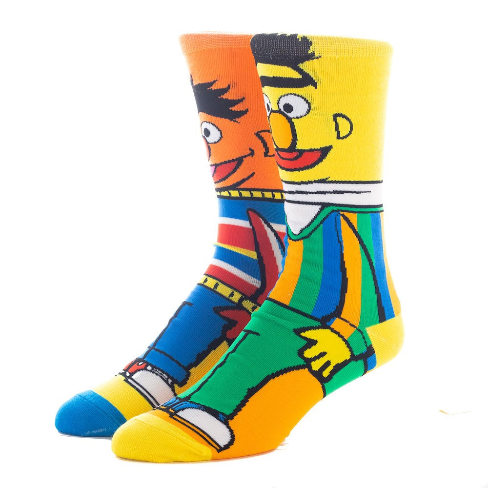 Bert and Ernie 360 Character Socks
