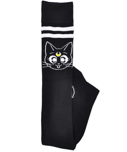 Sailor Moon Luna Thigh High Sock