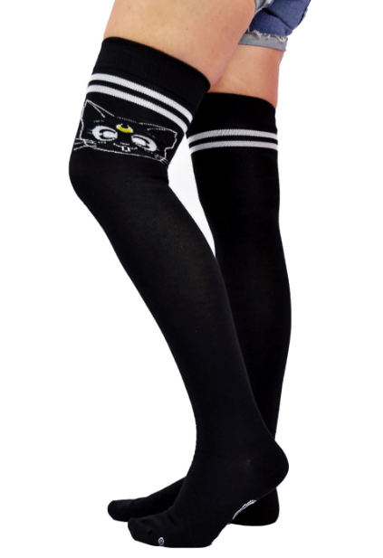 Sailor Moon Luna Thigh High Sock