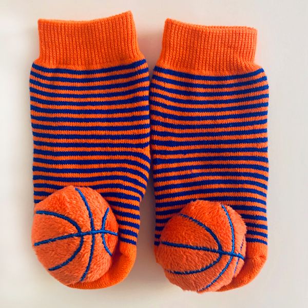 Basketball Boogie Toes Rattle Sock