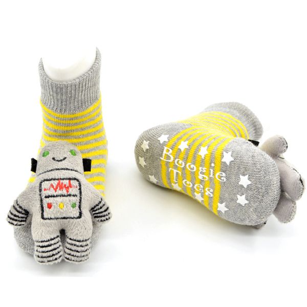 My First Robot Boogie Toes Rattle Sock