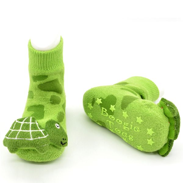 Turtle Boogie Toes Rattle Sock