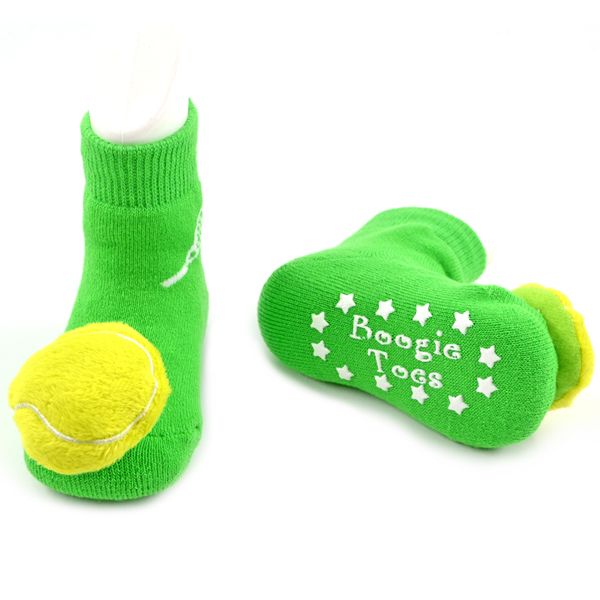 Tennis Boogie Toes Rattle Sock