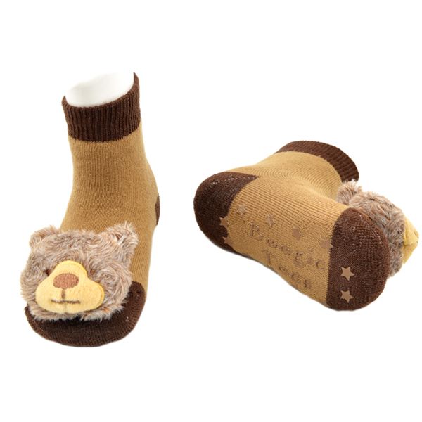 Grizzly Bear Boogie Toes Rattle Sock