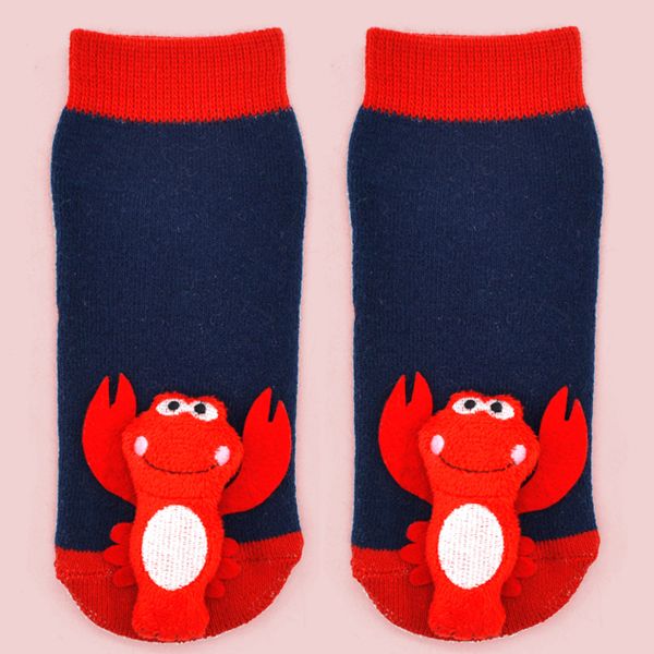Lobster Boogie Toes Rattle Sock