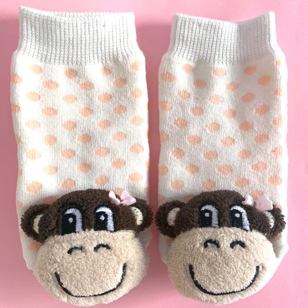 Monkey Girl Boogie Toes Rattle Sock