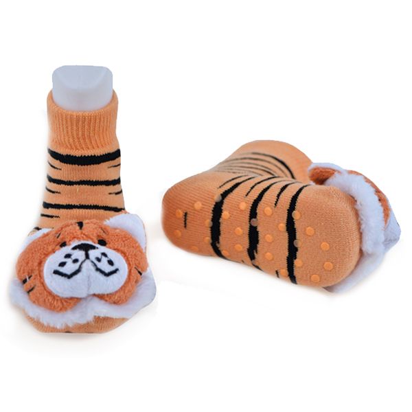 Tiger Boogie Toes Rattle Sock