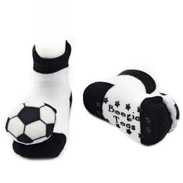 Soccer Boogie Toes Rattle Sock