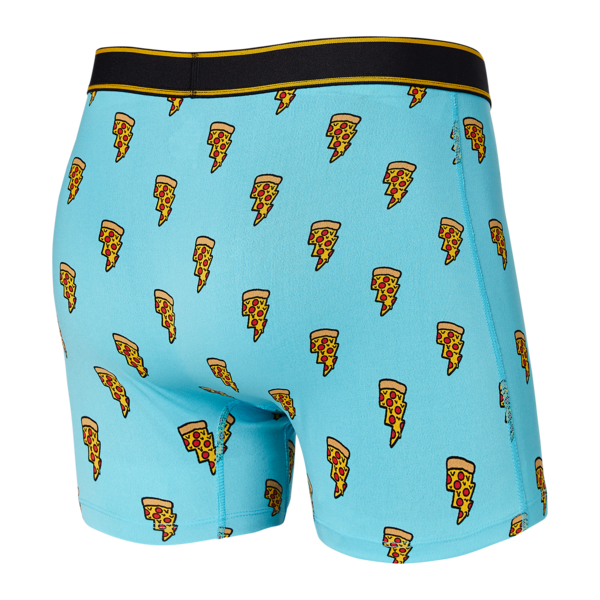 Day Trippper Boxer Brief Fly - Blue Pizza Bolt