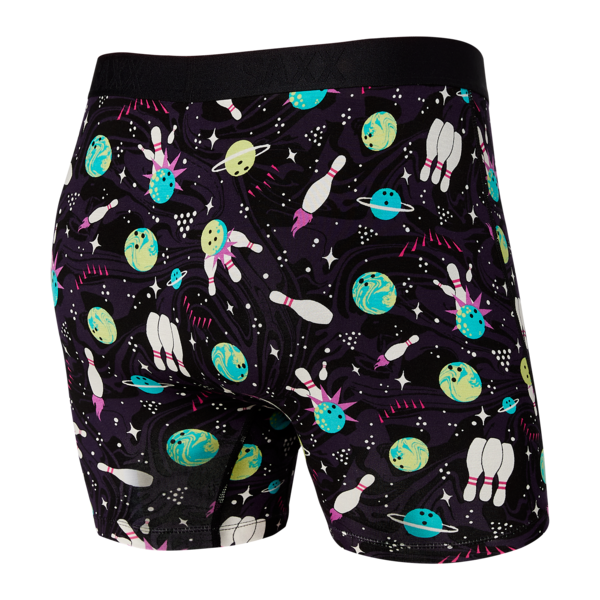 Ultra Boxer Brief Fly - Black Cosmic Bowling