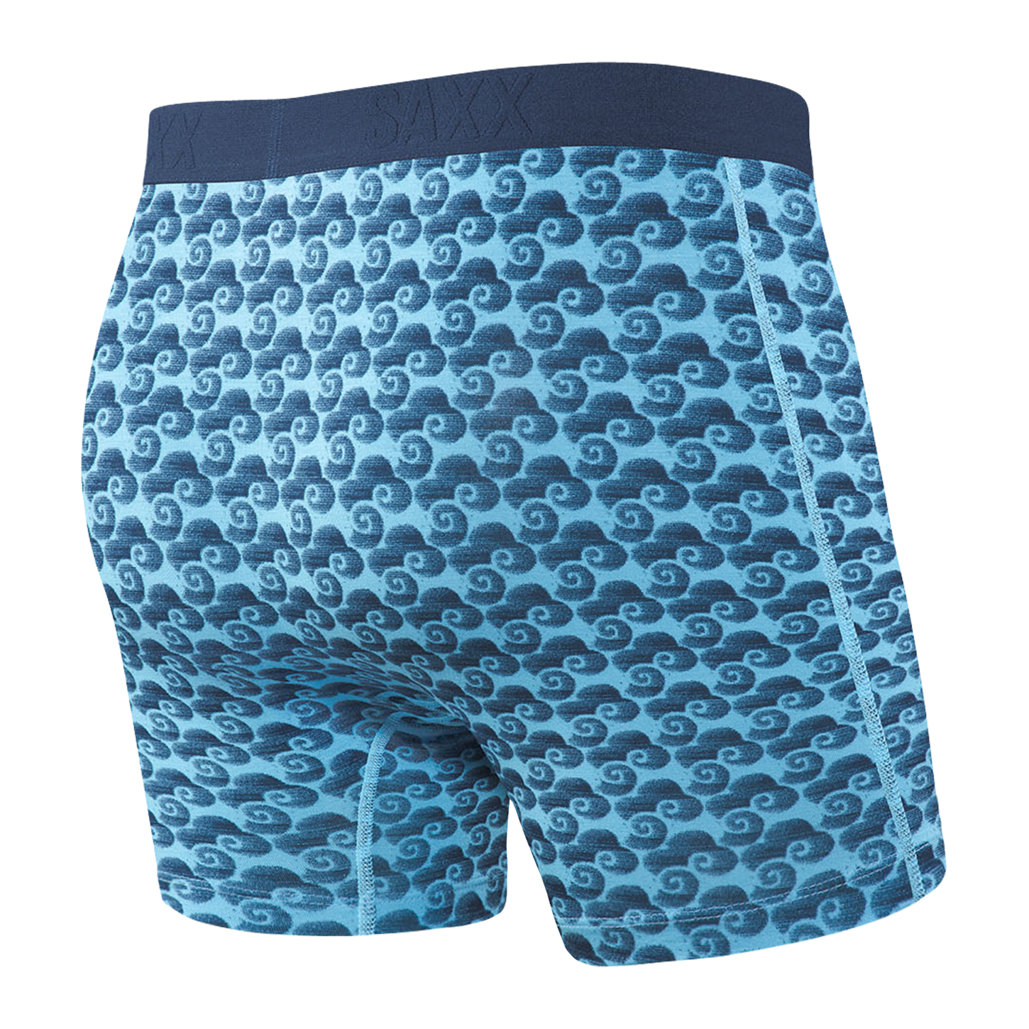 Ultra Boxer Briefs Fly - Blue Tropic Storm
